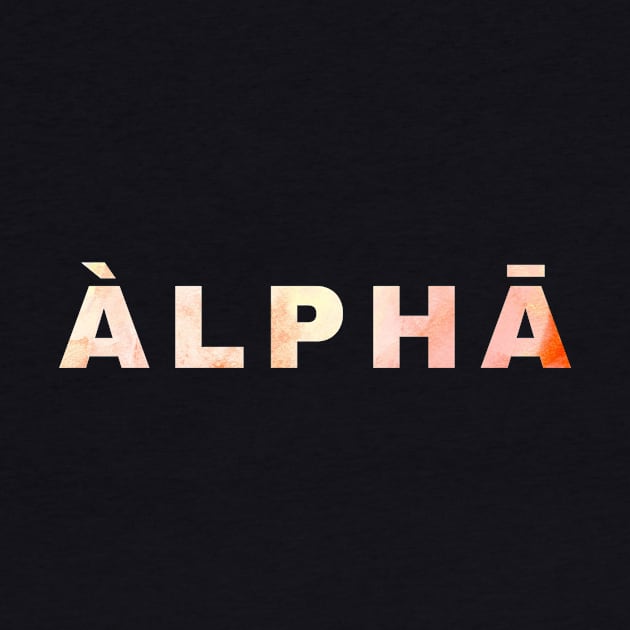 ALPHA by Chelani